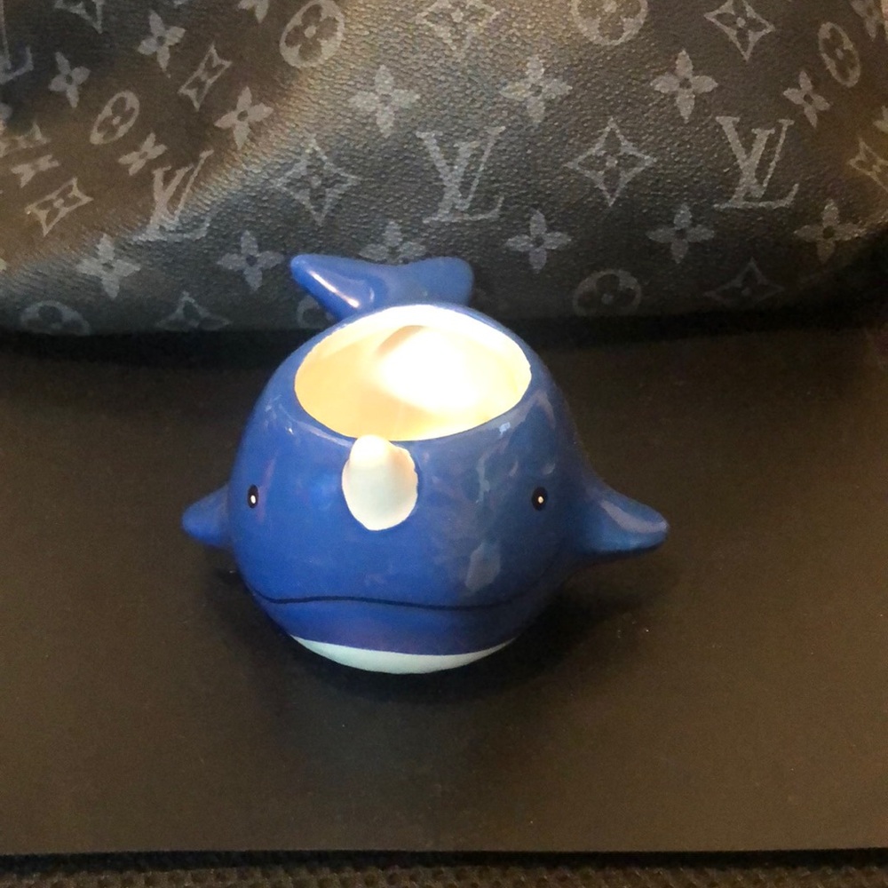 Whale planter